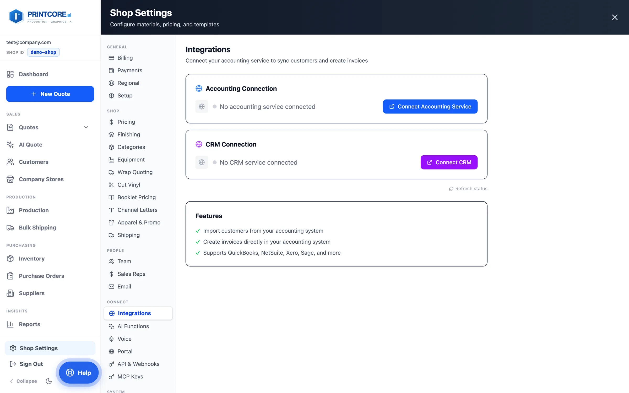 Integrations